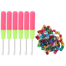 106pcs Hair Crochet Hook Needles Set Dreadlocks Braids Extension