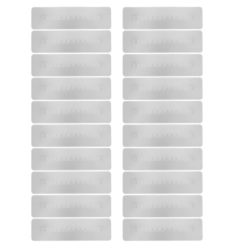 20x Haarschutz-PVC-Platte für Extensions 1
