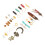150x Alloy Dreadlock Beads for Braiding 3