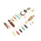 150x Alloy Dreadlock Beads for Braiding 4