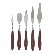 5 Pcs Wax Spatulas Multifunction Cake Scraper
