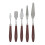 5 Pcs Wax Spatulas Multifunction Cake Scraper 1