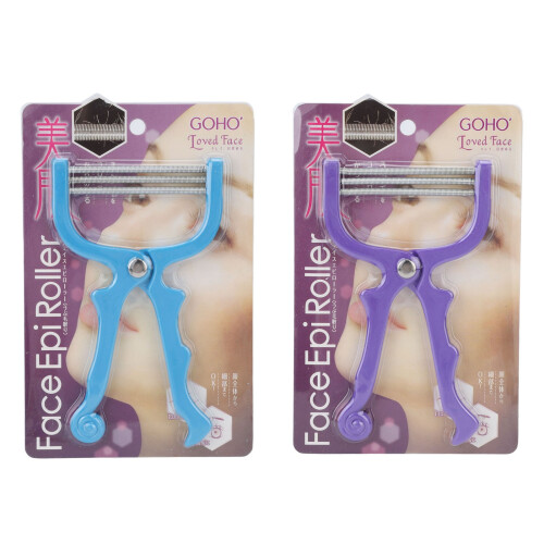 2pcs Face Epilator Spring Portable Hair Removal Lips Eyebrow