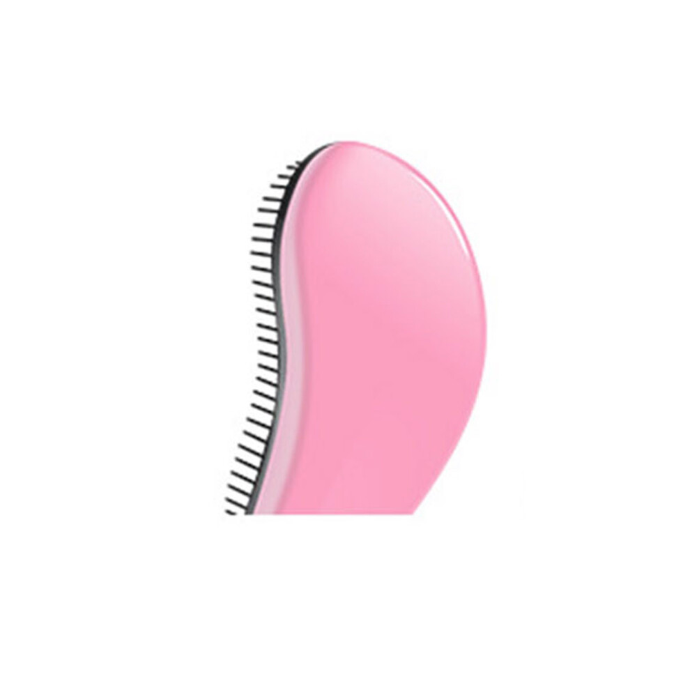 Pink (Pink) Portable Detangling Hairbrush Massage Scalp Curly Thick Afro