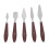 5 Pcs Wax Spatulas Multifunction Cake Scraper 5