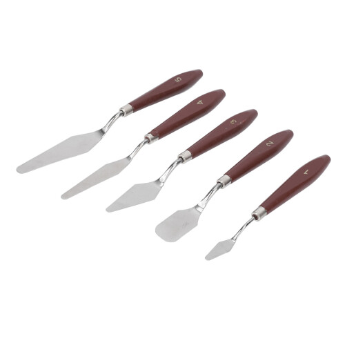 5 Pcs Wax Spatulas Multifunction Cake Scraper 1