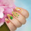 1 Box Dried Flower 6 Grids DIY Nail Art 3