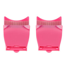 2x Draagbare Vouwbaar Wimperkam