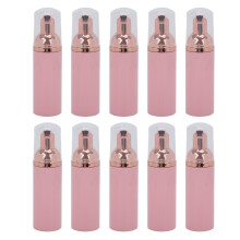 10x 50ml PET Foam Pump Bottle Transparent Large Mouth Shampoo
