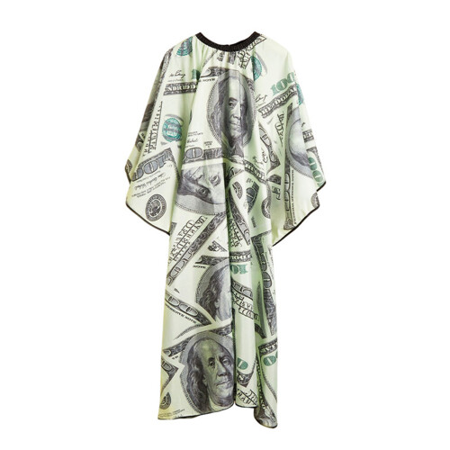 Retro Reusable Anti-Static Barber Cutting Cape 1