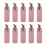 10x 50ml Transparante PET Pompfles 3