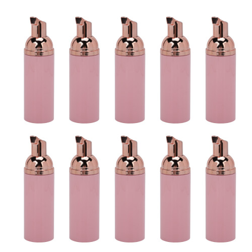 10x 50ml Transparante PET Pompfles 2