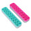 2x Groen/Roze Make-up Borstelhouder 2