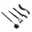 4x Vouwbaar Wimperkam & Wenkbrouwkam 3