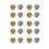 20x Legierungs-Bartperlen Retro-Haar-Tube DIY-Schmuck 5