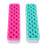 2x Groen/Roze Make-up Borstelhouder 4