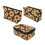 3x Sonnenblumen-Make-up-Taschen, wasserdicht 5