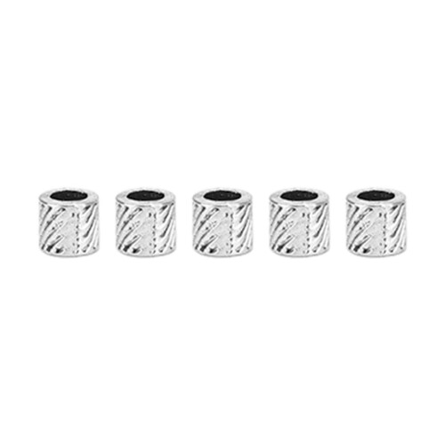 50x Bartperlen Legierung Zöpfe DIY Schmuck 2