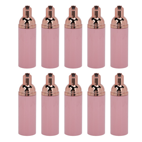 10x 50ml Transparante PET Pompfles 1