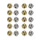 20x Legierungs-Bartperlen Retro-Haar-Tube DIY-Schmuck 2