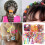 Mädchen-Haarclips Set Süßfarben Haarnadel Gummiband 5