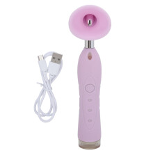 (Pink) Augenreiniger mit 3 Modi, Vibration, Feuchtigkeit, blau