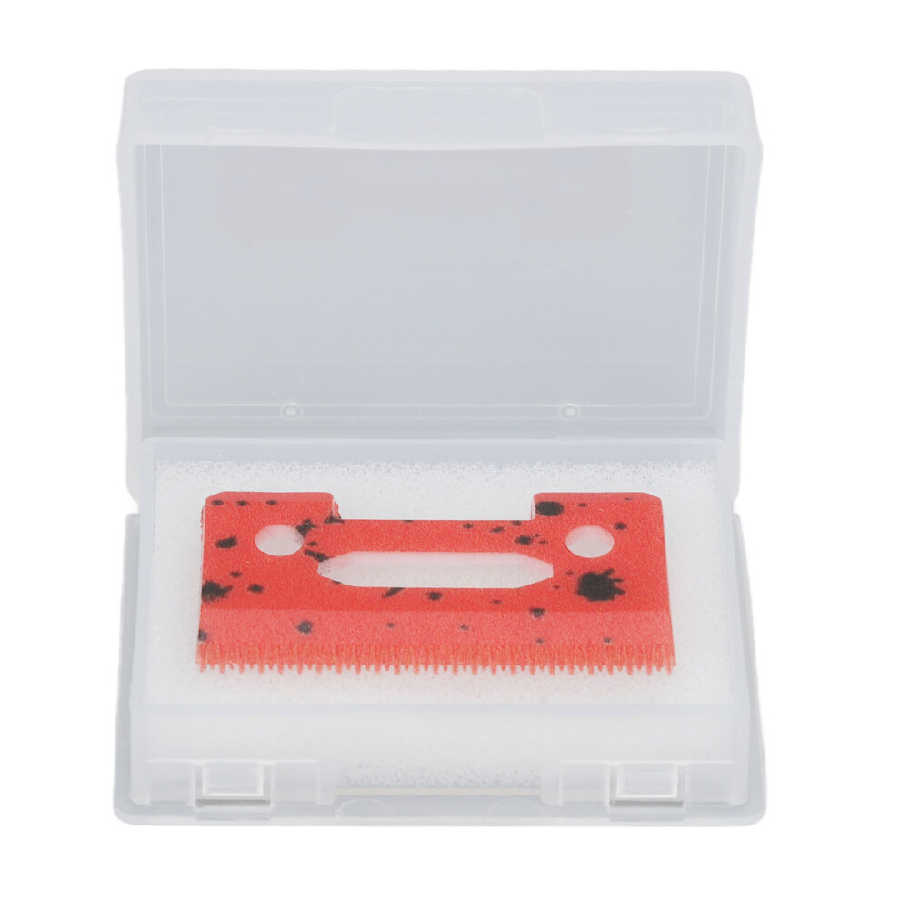 Red Ceramic Hair Clipper Blade 49Pcs Replacement
