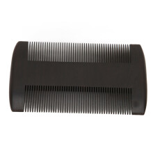 Men Beard Comb African Blackwood Double Sided Fine Teeth Lice Comb