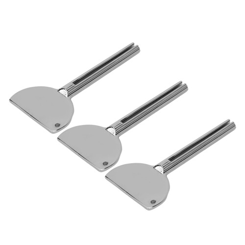3x Roestvrijstalen pastatube roller 2