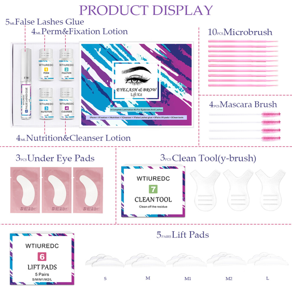 Eye Lash Lift Kit Eyelash Perm Professional Curling Wave
