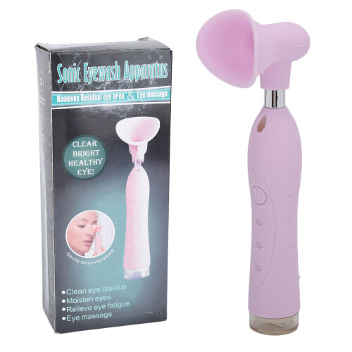 (Pink) Eye Cleaning Sprayer 3 Modes Vibration Moisturizing Blue 1