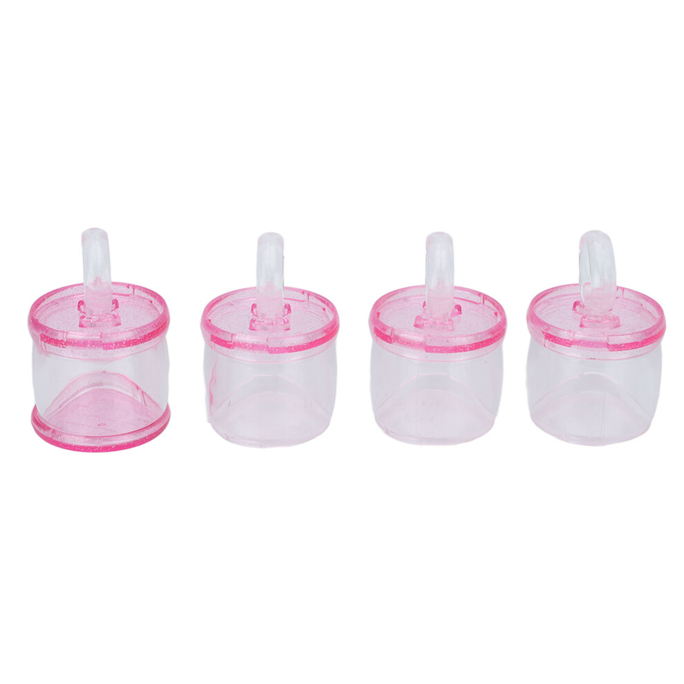 4pcs Nail Art Display Stand Flexible Practice Holder