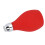 Leere Spraypulverflasche Silikon Quetschbar Rot 5