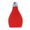 Leere Spraypulverflasche Silikon Quetschbar Rot 2