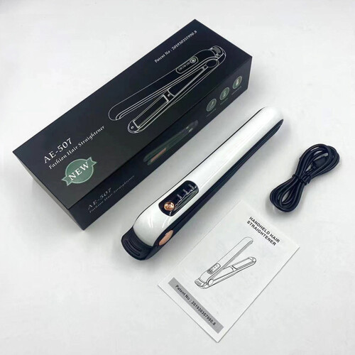 (Black and White) Haarlakker USB-oplaadbaar, instelbare temp.