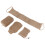 Exfoliërende Jute Rugscrubber Gift Set 3