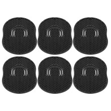 6 Pcs Pocket Palm Combs Portable Lightweight Hair Brush for Men