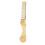 (Gold) Spazzola Capelli Piega Lega Zinco Antistatica Argento 1