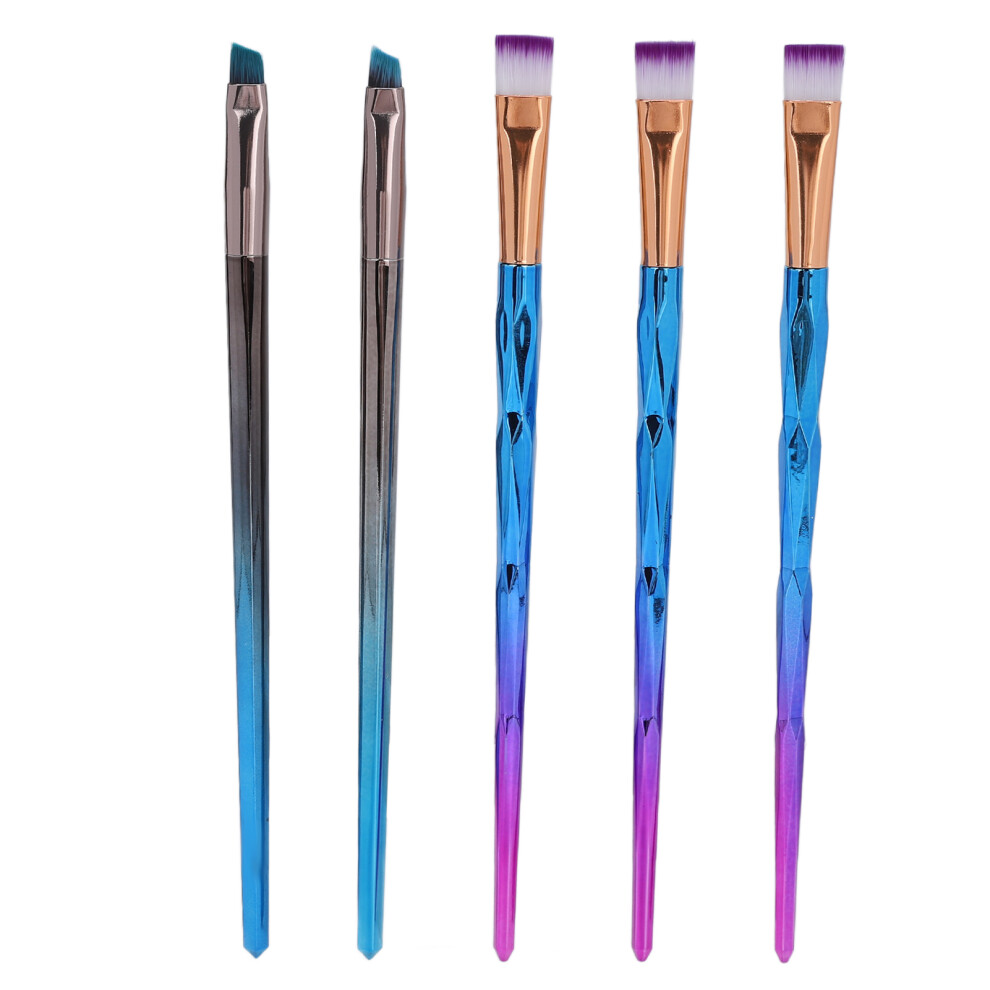 5pcs Nail Art Brushes Set Professional DIY Nail Painting Brush