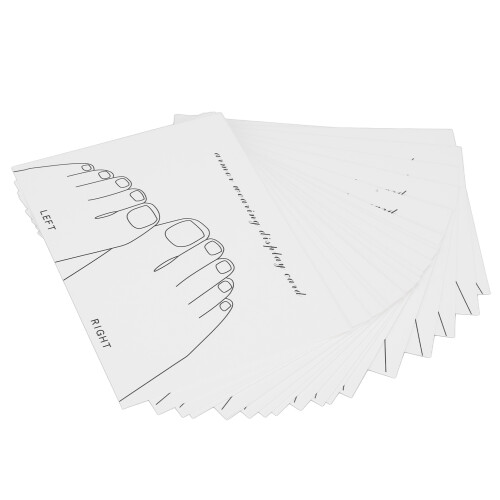 20x Nagelfarbkarte für Maniküre-Display 1