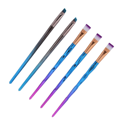 5x professionele nagelborstels, DIY set 1