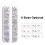 1800 Stks Nail Art Strass Set 1.6-4mm 1