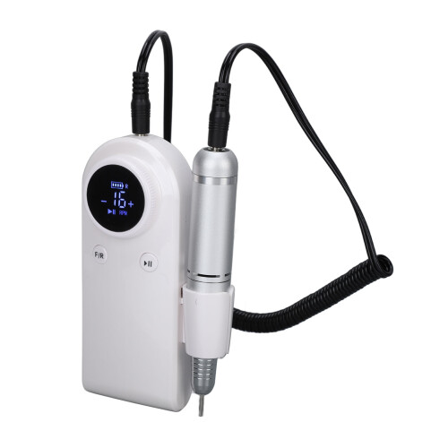 Nagelfeile 45000U/min USB wiederaufladbar mit 6 Bits 1