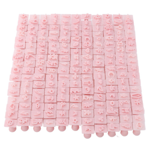 192-delige 3D Nagelart Stamping Set 1