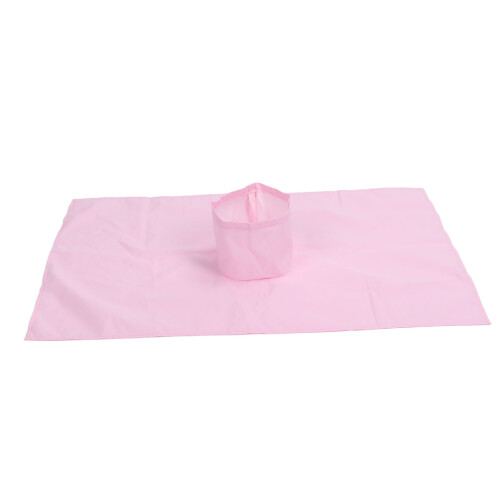 (Pink 80x50cm) Cotton Washable Massage Table Sheet Pink 1