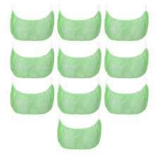 (Green) 10x wegwerpbh's van niet-geweven stof, oranje