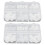 2 Box White Rose Camellia Nail Art Rhinestones 5