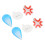 6x Cute Funny Hair Clips for Parties 2