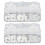 2 Box White Rose Camellia Nail Art Rhinestones 4
