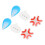 6x Cute Funny Hair Clips for Parties 3